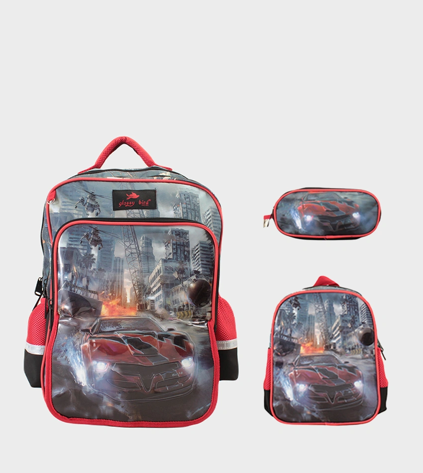 حقيبة مدرسيه GB2624F مقاس 18